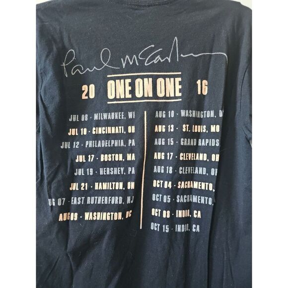 Paul McCartney One on One Tour T-Shirt Men's‎ Size Small - Picture 4 of 5